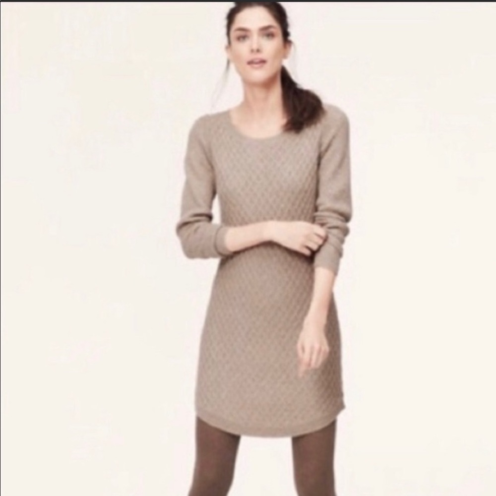 LOFT Knit Sweater Dress NWT